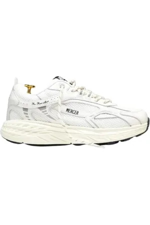 Mercer Amsterdam Sko, Herre, Hvid, 42 EU, Læder, Hvid Nappa Læder Sneaker