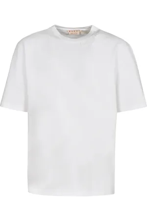 Marni Top, Herre, Hvid, M, Uld, Stilfulde T-shirts og Polos