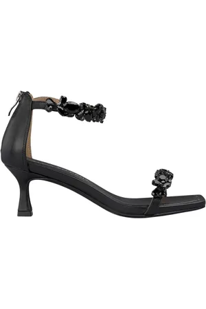 Alma en Pena Sko, Dame, Sort, 39 EU, Mini hælsandal