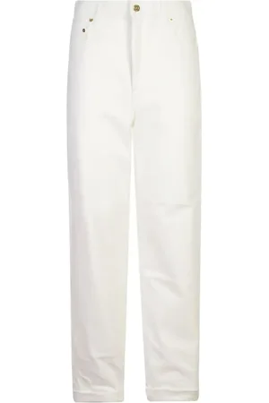 Golden Goose Jeans, Dame, Hvid, W27, Denim, Kim Dyed Bull Denim Bukser