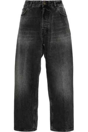 haikure Jeans, Dame, Sort, W23, Bomuld, Straight Jeans