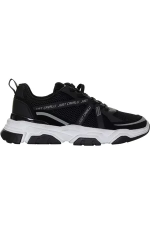 Roberto Cavalli Sko, Herre, Sort, 44 EU, Sneakers