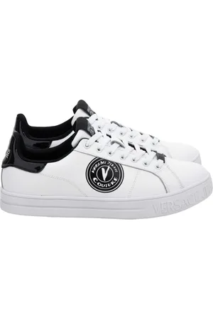 VERSACE Sko, Herre, Hvid, 42 EU, Sneakers