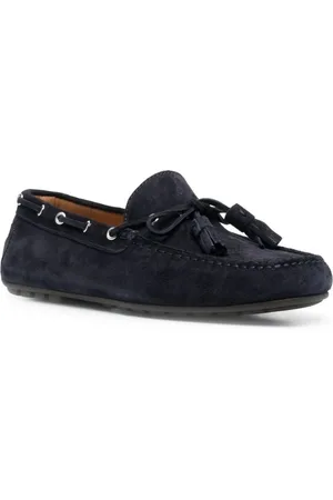 Ralph Lauren Sko, Herre, Blå, 40 EU, Klassiske Driver Loafers