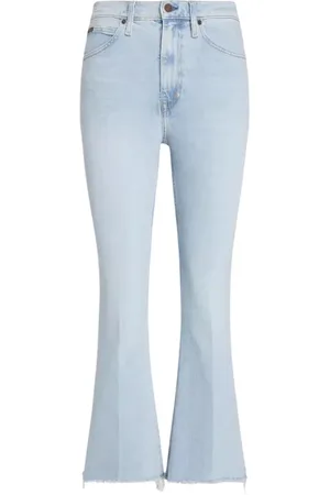 Ralph Lauren Jeans, Dame, Blå, W29, Bomuld, Wide Leg Jeans