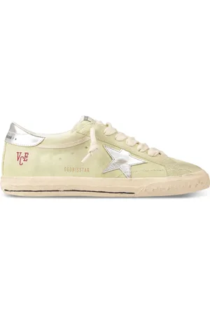 Golden Goose Sko, Herre, Grøn, 42 EU, Uld, Super-Star Sneakers