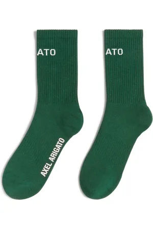 Axel Arigato Undertøj, unisex, Grøn, S, Bomuld, Block Jacquard Sokker