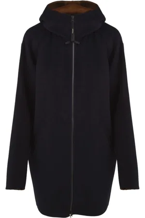 Aspesi Frakke, Herre, Sort, XL, Uld, Parka Frakke