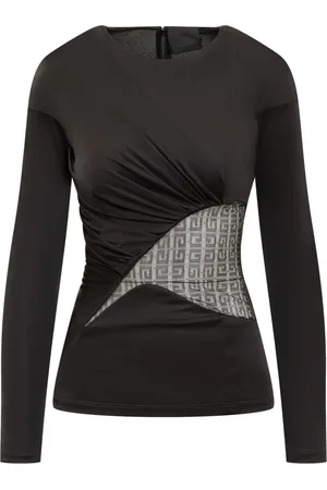 Givenchy Top, Dame, Sort, S, Viskose Top