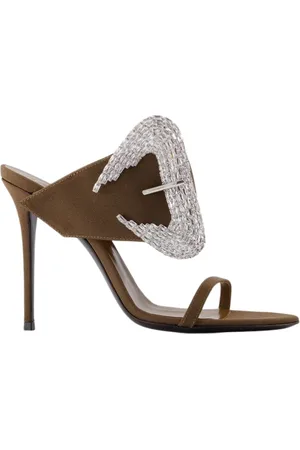 Giuseppe Zanotti Sko, Dame, Brun, 36 EU, Tyl, Ludhovica Style Sandaler