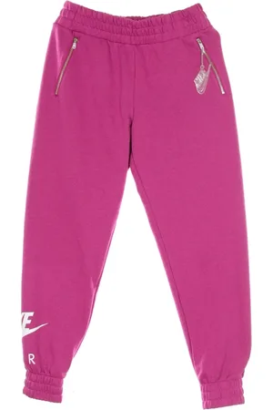 Nike Bukser, Dame, Lyserød, L, Bomuld, Bukser i fleece