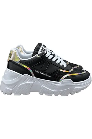 VERSACE Sko, Dame, Sort, 38 EU, Sneakers
