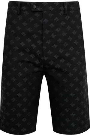 AMIRI Shorts, Herre, Sort, M, Bomuld, Jacquard Bermuda Shorts