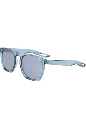 Nike Tilbehør, unisex, Blå, 52 MM, Solbriller Flat Spot