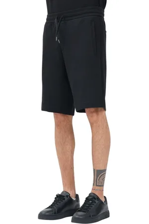 Armani Exchange Shorts, Herre, Sort, XL, Uld, Sporty Sorte Shorts til Mænd
