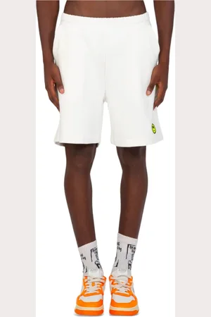 BARROW Shorts, Herre, Hvid, L, Bomuld, Iconic Smile Shorts