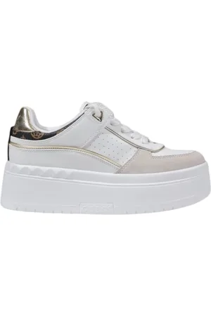 Guess Sko, Dame, Hvid, 39 EU, Uld, Ridgee Sneakers