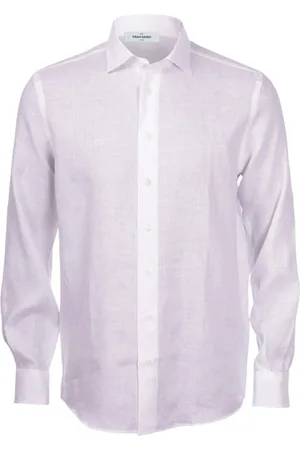 Gran Sasso Skjorte, Herre, Hvid, 2XL, Basic Skjorte