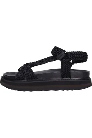 Ash Sko, Dame, Sort, 41 EU, Læder, Flade sandaler