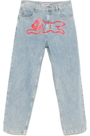 ICECREAM Jeans, Herre, Blå, W32, Klar Blå Jeans med Klassisk Stil
