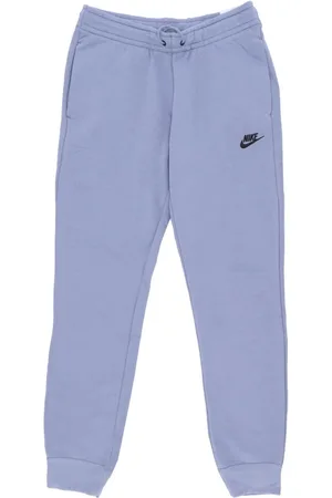 Nike Bukser, Dame, Blå, L, Bomuld, Essential Fleece Bukser
