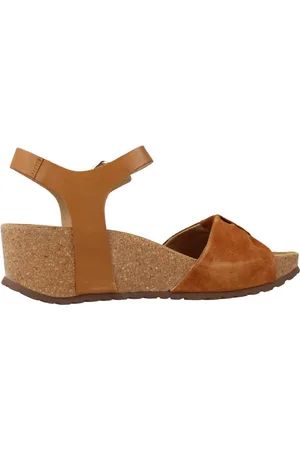 Geox Sko, Dame, Brun, 38 EU, Suede, D Diantha Wedges