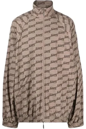 Balenciaga Jakke, Herre, , XS, Bomuld, Cotton BB Monogram Oversized Jakke