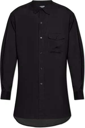 Y-3 Skjorte, Herre, Sort, XL, Bomuld, Skjorte med lomme
