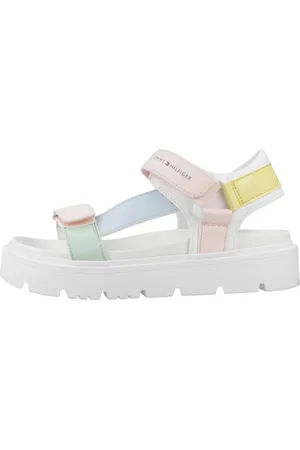 Tommy Hilfiger Sko, Dame, Flerfarvet, 36 EU, Claire Flade Sandaler
