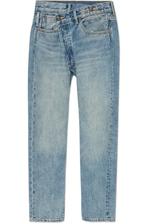 R13 Jeans, Dame, Blå, W29, Bomuld, Crossover Jeans