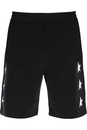 Golden Goose Shorts, Herre, Sort, S, Bomuld, Diego Star Short Sweatpants
