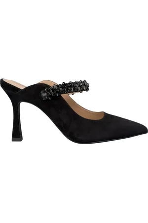 Alma en Pena Sko, Dame, Sort, 38 EU, Rhinestone pumps