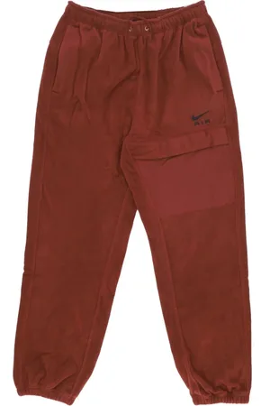 Nike Bukser, Herre, Brun, L, Polyester, Winteriserede Fleece Trackbukser