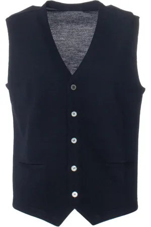 Gran Sasso Jakkesæt, Herre, Blå, 4XL, Uld, Suit Vest