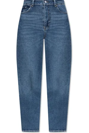 ANINE BING Jeans, Dame, Blå, W30, Bomuld, Logo Jeans
