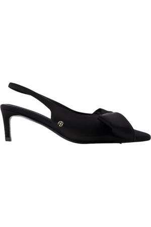 ANINE BING Sko, Dame, Sort, 38 EU, Polyester, Sorte Pumps med Spids