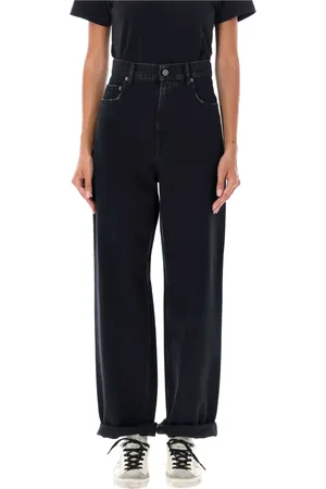 Golden Goose Jeans, Dame, Sort, W27, Bomuld, High-Waisted Kim Jeans