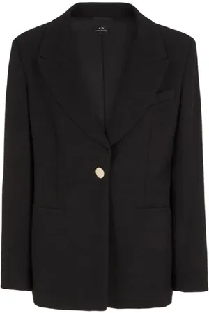 Armani Exchange Jakke, Dame, Sort, XS, Polyester, Blazer til kvinder