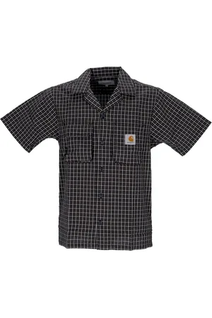 Carhartt Skjorte, Herre, Flerfarvet, M, Bomuld, Herre Kortærmet Cypress Skjorte