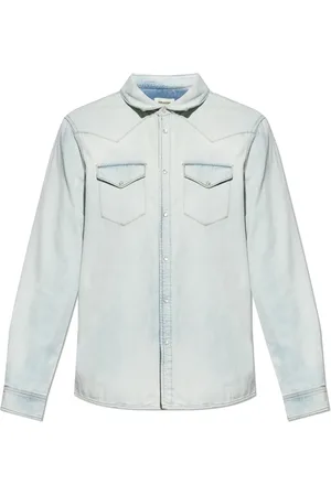 Zadig & Voltaire Skjorte, Herre, Blå, S, Bomuld, Skjorte Saby