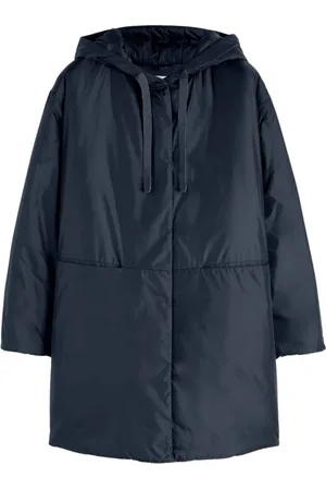 Aspesi Frakke, Dame, Blå, 2XL, Uld, Stilfuld Parka