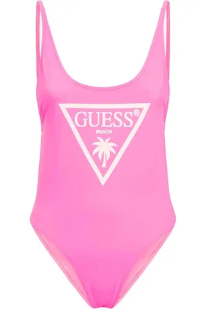 Guess Badetøj, Dame, Lyserød, L, Polyester, Hele Badetøj