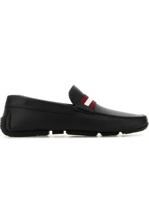Bally Sko, Herre, Sort, 40 EU, Læder, Ivory Leather Perthy Loafers