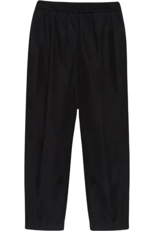 Aspesi Bukser, Dame, Sort, 2XS, Bomuld, Cropped Bukser