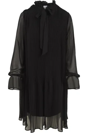 Aspesi Kjole, Dame, Sort, XS, Polyester, Chic Kort Kjole