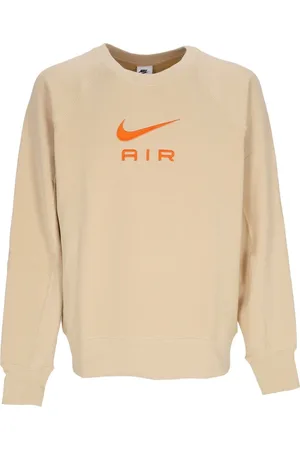 Nike Sweathshirts & Hoodies, Herre, , L, Tyl, Lekka Bluza z Okrągłym Dekoltem Air French Terry