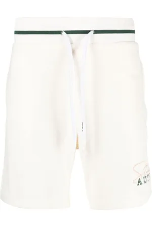 Autry Shorts, Herre, Hvid, S, Bomuld, Stribede shorts i bomuldsblanding