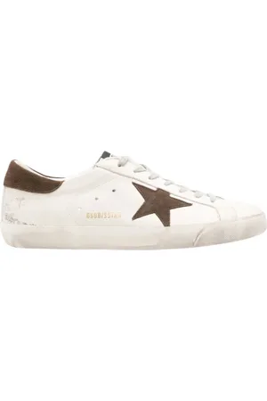 Golden Goose Sko, Herre, Hvid, 40 EU, Bomuld, Super-Star Sneakers