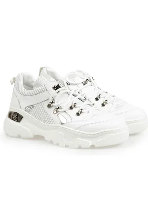 BALDININI Sko, Dame, Hvid, 36 EU, Læder, Højkvalitets Læder Sneakers