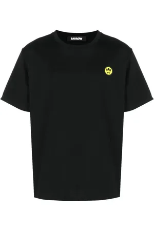 BARROW Top, Herre, Sort, XL, Bomuld, Creweck T-Shirt